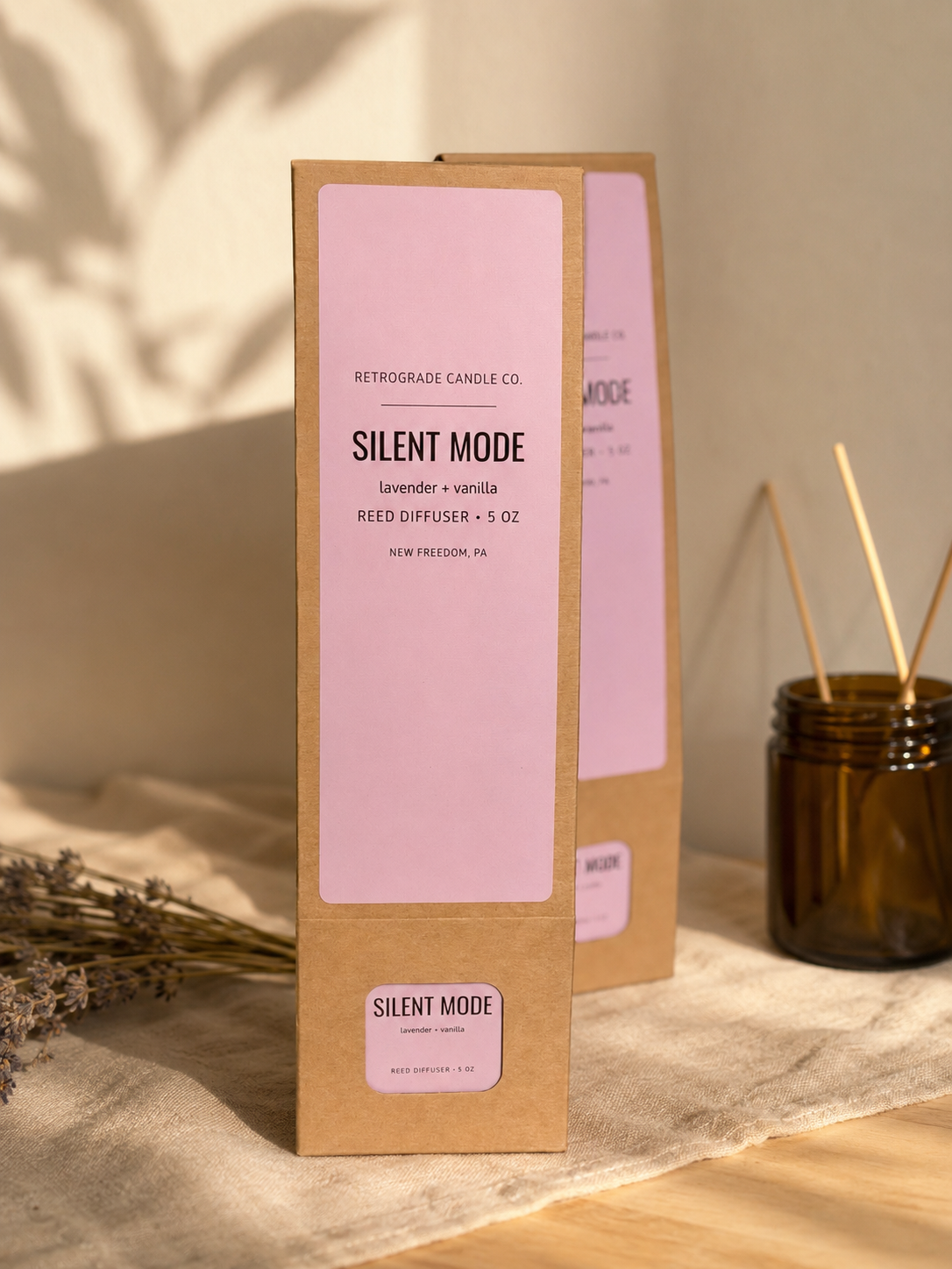 Silent Mode Reed Diffuser